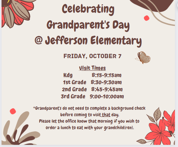 Grandparent's Day Information