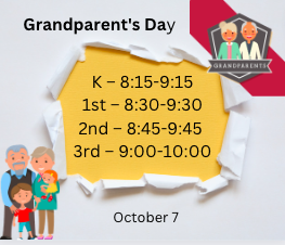 Grandparent's Day Reminder