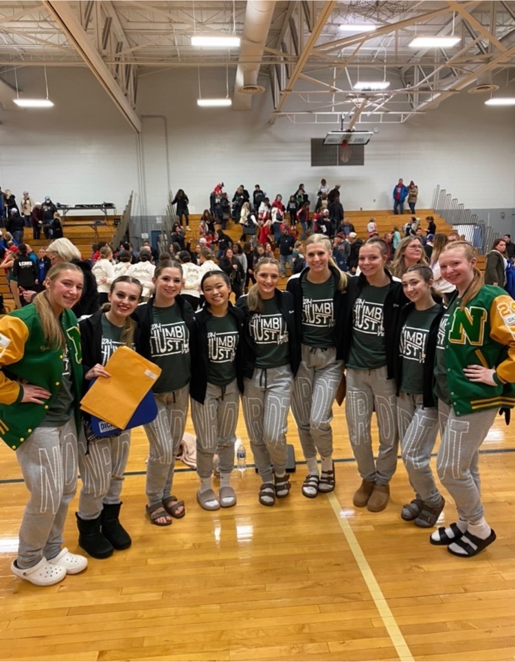 Congrats to the Northridge Dance Team for finishing 1st in Pom & 2nd in Hip Hop during yesterday’s competition! 